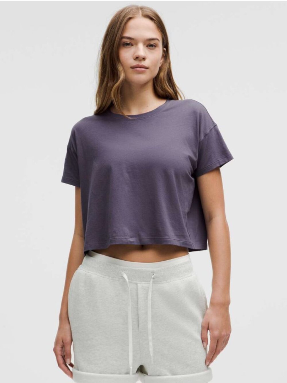 lululemon Cates T-Shirt in Nightfall Purple - Picture 3 of 3